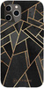 Etui geometria czarna na Apple iPhone 12 PRO MAX