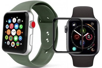 TECH-PROTECT SMOOTHBAND APPLE WATCH 4/5 44MM ARMY GREEN +szkło 5D