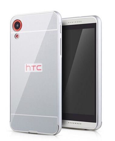 BUMPER ALU HTC Desire 820 srebrny