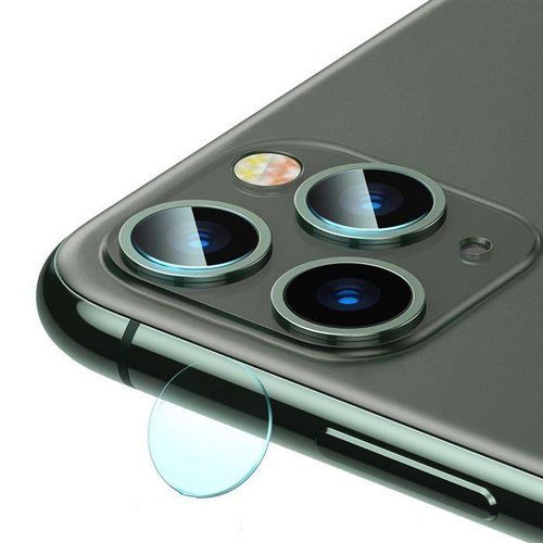 Baseus 0.15mm 2x szkło hartowane 9H na tylni aparat kamerę iPhone 11 Pro / iPhone 11 Pro Max przezroczysty (SGAPIPH58S-JT02)