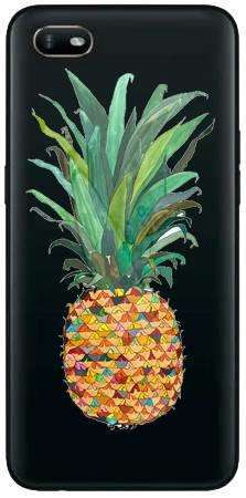 Boho Case Oppo A1K kolorowy ananas
