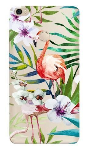 Boho Case XIAOMI Mi Max kwiaty i flamingi