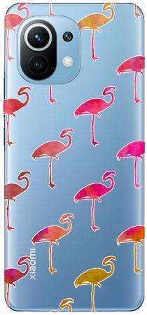 Boho Case Xiaomi Mi11 różowe flamingi