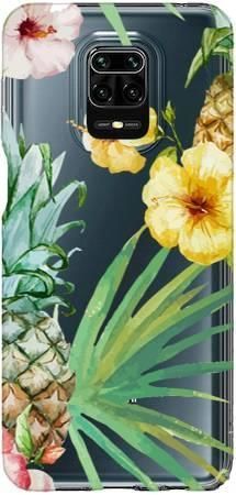 Boho Case Xiaomi Redmi NOTE 9S / Redmi NOTE 9 PRO kwiaty i ananasy