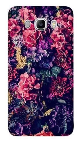 Etui IPAKY Effort kwiatowa kompozycja na Samsung Galaxy J7 2016 +szkło hartowane