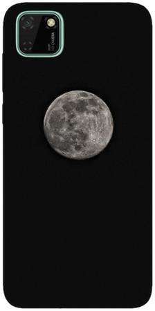 Etui ROAR JELLY czarny księżyc na Huawei Y5p