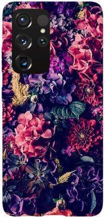 Etui ROAR JELLY kwiatowa kompozycja na Samsung Galaxy S21 Ultra