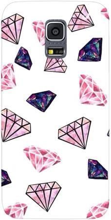 Etui ROAR JELLY różowe diamenty na Samsung Galaxy S5