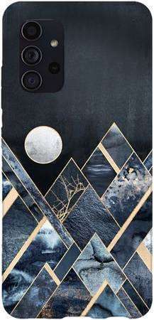 Etui SPIGEN Liquid Crystal art deco szczyty na Samsung Galaxy A72 5G