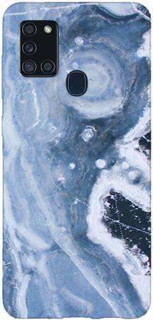 Etui SPIGEN Liquid Crystal zmrożony ocean na Samsung Galaxy A21s