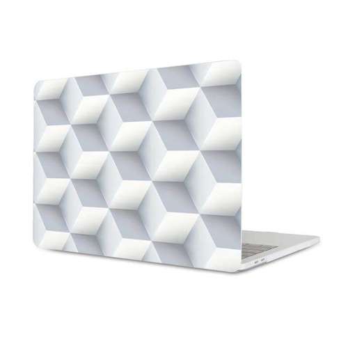 Etui białe sześciany na Apple Macbook Air 11 A1370/A1465