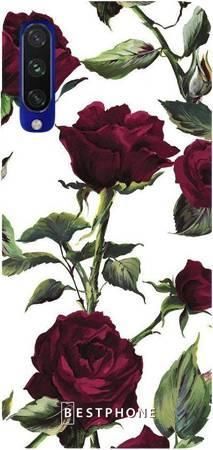 Etui czerwone róże na Xiaomi Mi A3