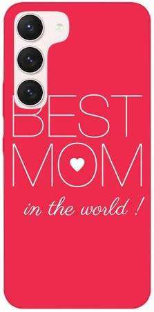 Etui dla mamy best mom na Samsung Galaxy S23 Plus