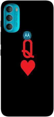 Etui dla par Queen karta na Motorola Moto G71 4G / Moto G71 5G