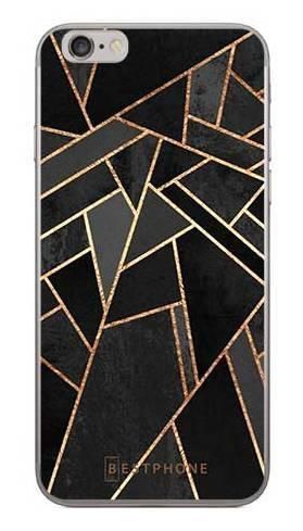 Etui geometria czarna na Apple IPhone 6 \ iPhone 6S
