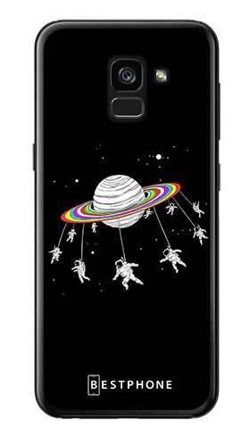 Etui karuzela na księżycu na Samsung Galaxy A7 2018