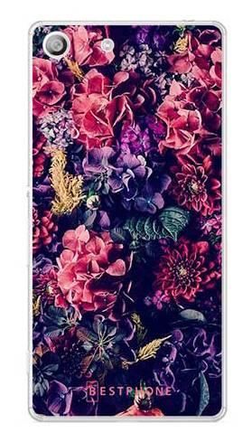 Etui kwiatowa kompozycja na Sony Xperia M5