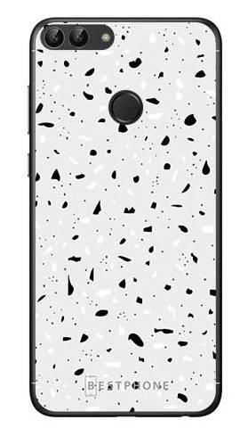 Etui lastriko czarno-białe na Huawei P Smart