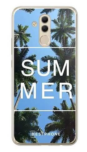 Etui palmy summer na Huawei Mate 20 Lite
