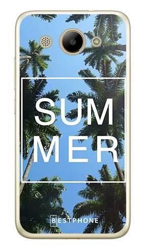 Etui palmy summer na Huawei Y3 2017
