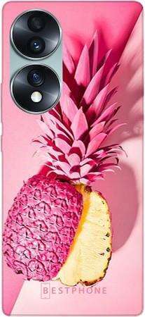 Etui pudrowy ananas na Huawei Honor 70