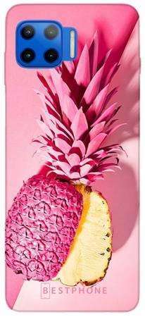 Etui pudrowy ananas na Motorola Moto G 5G PLUS