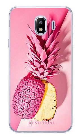 Etui pudrowy ananas na Samsung Galaxy J4