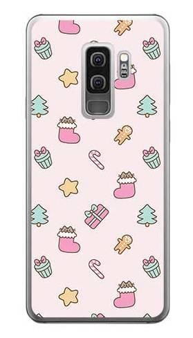 Etui świąteczne świąteczny pusheen na Samsung Galaxy S9 Plus