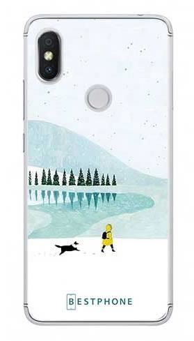 Etui zimowy spacer na Xiaomi Redmi S2