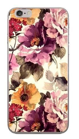 Foto Case Apple iPhone 6 PLUS 5,5" kwiaty akwarela