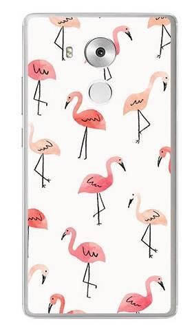 Foto Case Huawei MATE 8 różowe flamingi