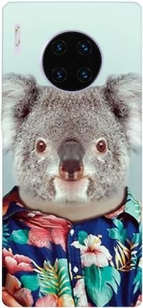 Foto Case Huawei Mate 30 koala w koszuli