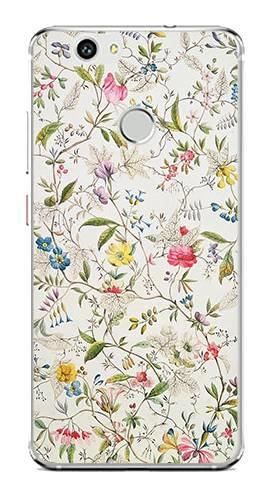 Foto Case Huawei NOVA białe kwiatki