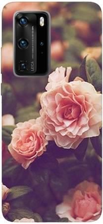 Foto Case Huawei P40 róża vintage