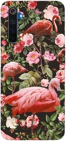 Foto Case Realme 6 PRO tropikalne flamingi
