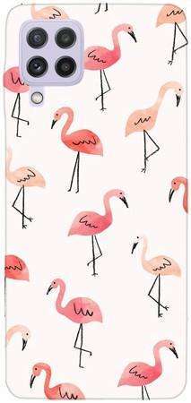 Foto Case Samsung Galaxy A22 4G różowe flamingi