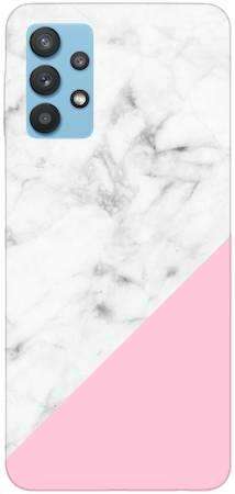 Foto Case Samsung Galaxy A33 5G biały marmur z pudrowym