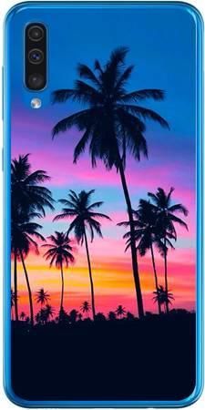 Foto Case Samsung Galaxy A50 / A50s / A30s wieczorne palmy