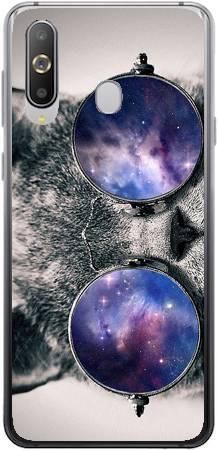 Foto Case Samsung Galaxy A60 twarz kota galaxy