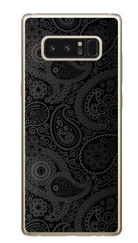 Foto Case Samsung Galaxy Note 8 czarne wzory boho