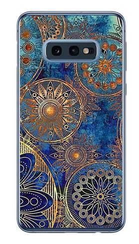 Foto Case Samsung Galaxy S10e złote okręgi