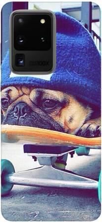 Foto Case Samsung Galaxy S20 Ultra bulldog na deskorolce