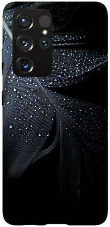 Foto Case Samsung Galaxy S21 Ultra czarne pióro