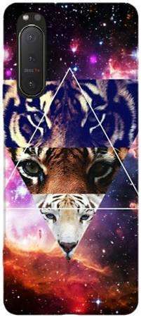 Foto Case Sony Xperia 5 II tygrys hipster galaxy