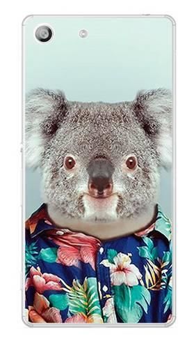 Foto Case Sony Xperia M5 koala w koszuli