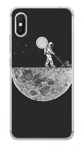 Foto Case Xiaomi Redmi S2 astronauta i księżyc