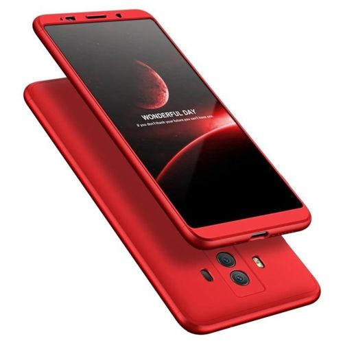 GKK 360 Protection Case etui na całą obudowę przód + tył Huawei Mate 10 Pro czerwony