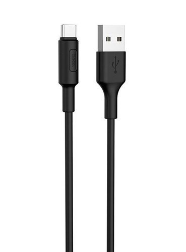 Hoco Kabel przewód USB-C TYP C 1M 2A Soarer X25 czarny