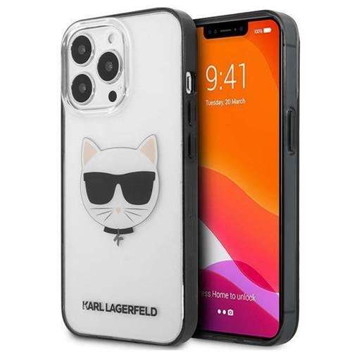 Karl Lagerfeld KLHCP13XHCHCK iPhone 13 Pro Max 6,7" transparent Ikonik Choupette