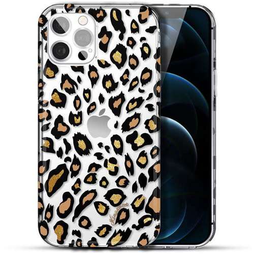 Kingxbar Wild Series etui do iPhone 13 leopard